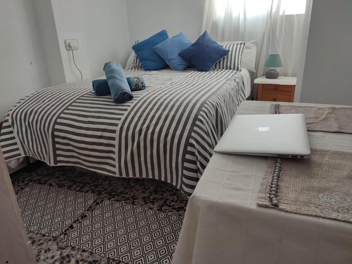 Sunset Room At Front Beach - Habitacion En La Playa Piso Privado Tavernes de Valldigna Dış mekan fotoğraf
