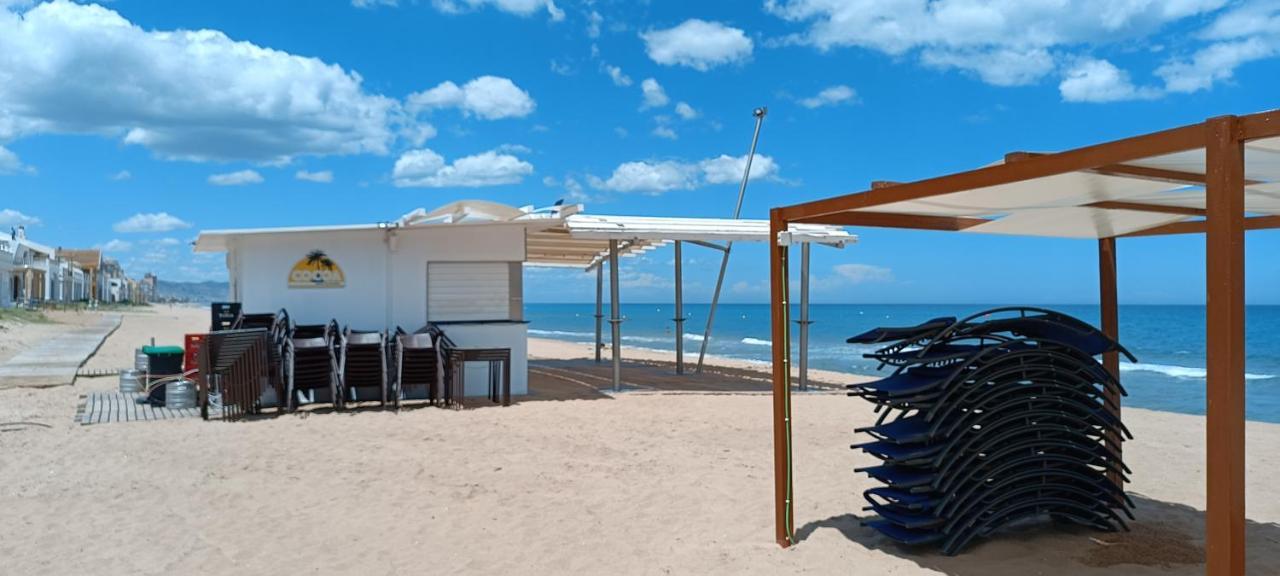 Sunset Room At Front Beach - Habitacion En La Playa Piso Privado Tavernes de Valldigna Dış mekan fotoğraf